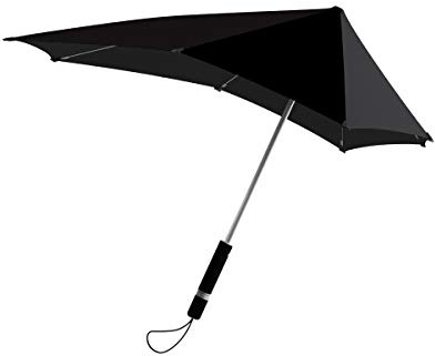 senz ° orginal stick storm umbrella pure black