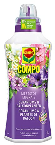 COMPO Engrais Liquide Géraniums & Plantes de Balcon
