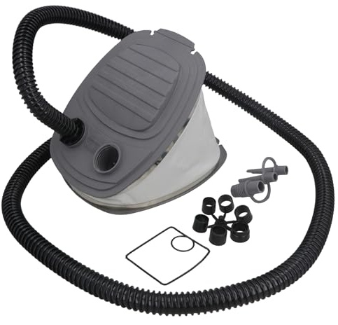 AB Tools Bravo 1-Fußpumpe, Luftpumpe, 4 l, 500 mbar aufblasbares Boot, Kajak, Spielzeug