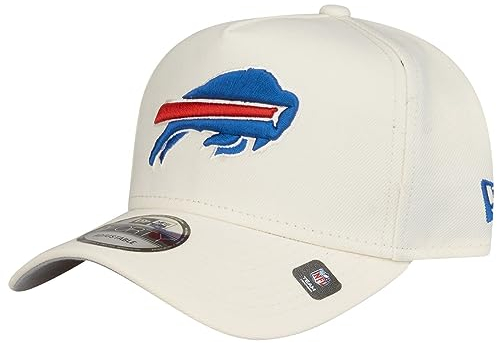 New Era 9Forty A-Frame Cap - Buffalo Bills Chrome White
