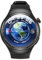 Android 4G Smartwatch mit SIM-Karte, GPS, 2GB RAM 16GB ROM, 1,4 AMOLED Touch Screen, WLAN Schrittzähler, Herzfrequenz-Monitor, Weltanzeige und längere Akkulaufzeit, Uni Smartwatch Schwarz (Schwarz)