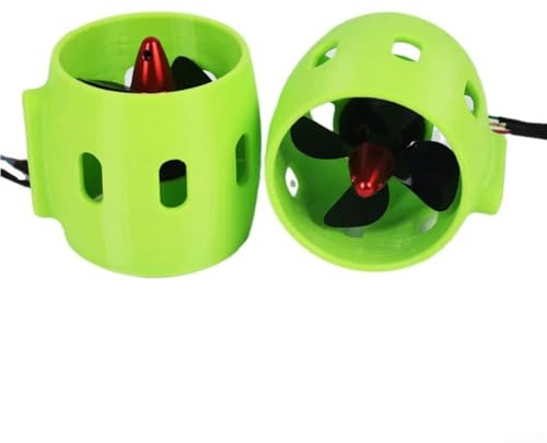 Ferngesteuertes Boot Unterwasser-Thruster bürstenloses Modellboot Elektromotor Antriebsmotor für DIY ROV Roboter Fernbedienung Köder Boot Zubehör (CW + CCW)