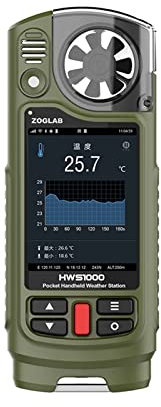 Stazioni Meteo HWS1000-Versione professionale stazione meteorologica portatile per Casa Giardino Fattoria