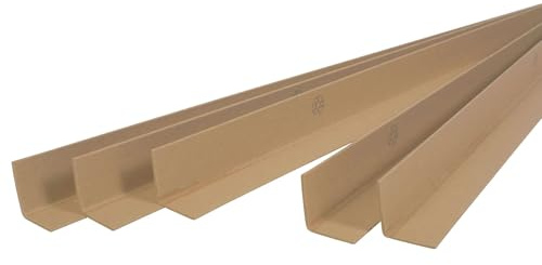 packster 200x Kantenschutzleisten Länge: 1100 mm Kantenschutzwinkel aus Pappe 3 mm Schenkelbreite: 35 x 35 mm Braun