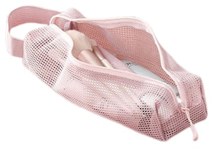 Bolsa de Viaje para Artículos de Higiene | Estuche Portátil Para Cepillo De Dientes | Bolsa Higiénica Multifunción Con Malla Para Vacaciones, Gimnasio, Crucero, Camping, Playa, Aeropuerto, Aseos Y Via