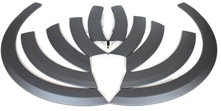 Parafango passaruota compatibile con paraurti standard Audi Q5 2009-2013, modanature per passaruota, protezione per passaruota.