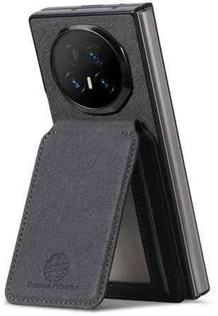 COQUE Étui Porte-Cartes Slim Fit pour Honor Magic V5 avec Support magnétique, Protection RFID, Portefeuille Antichoc et antichute pour Honor Magic V5-Noir