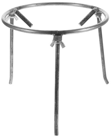 ELAYARD Cooking Tripod and Campfire Grill Stand Detachable 25-Inch Steel Frame for Hiking, Fishing and Outdoor Picnics