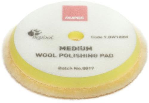 Rupes BigFoot Medium Wool 6.75 Orbital Polishing Pad