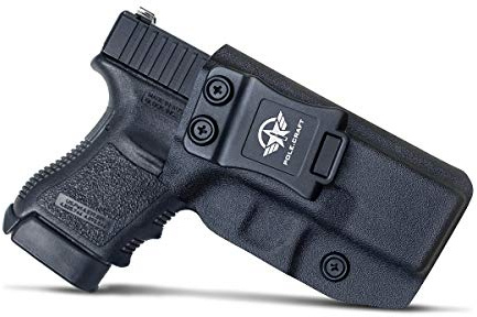 Glock 30S Holster IWB Kydex for Glock 30S Pistolen - Innen Bund verdeckt Tragen - ADJ. Cant Retention - Mag-Button abdecken - Erweiterter Eingang - Kein Verschleiß, kein Jitter