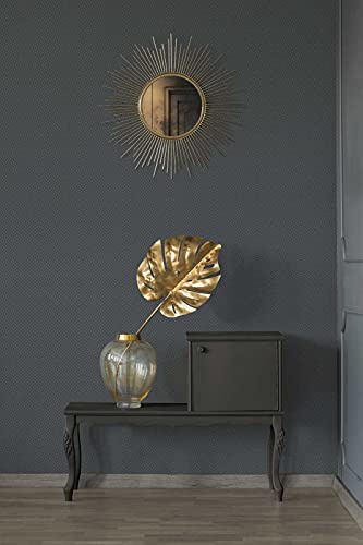 A.S. Création Papier Peint 3D Attractive intissé 10.05 m x 0.53 m Gris Fabriqué en Allemagne 377591 37759-1