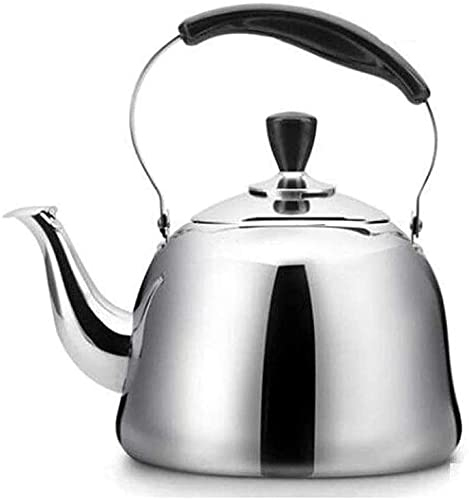 ZHANGZONG Kettle wasserkocher Edelstahl wasserkocher klein wasserkocher Glas Teekocher,Pfeifenkessel aus Edelstahl,Kaffeemaschine mit großer Kapazität,Universal für alle Herdarten/Küchenzubehör