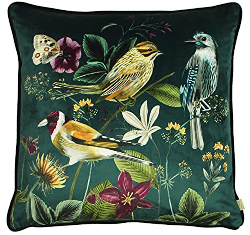 Evans Lichfield Midnight Garden kuddfodral, fåglar, 43 x 43 cm