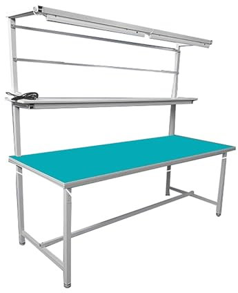 Widppsopt Heavy-Duty workbench,work benches for garage,utility room,warehouse for DIY Home Improvements & Professional Worksites, 1,000 Lbs Capacity
