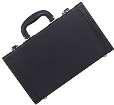 TOYANDONA Klarinettenkoffer Klarinettenbox Tragbares Klarinettenzubehör Etui für Klarinette Klarinettenbedarf aus Erstklassigem Leder und Robust und Widerstandsfähig Guter Schutz vor Stößen