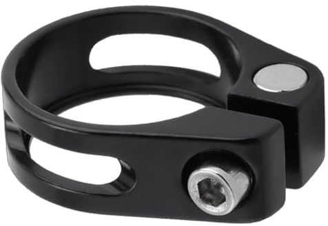 Fahrradsattelklemme, Fahrradsattelklemmen, 31,8 mm, Aluminiumlegierung, Sattelrohrklemmen für Fahrräder, hohe Härte, Fahrradzubehör für Mountainbikes, Rennräder