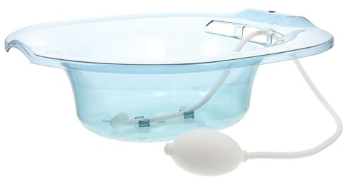 Baluue Sitzbadewanne für Tragbares Bidet zur Nachsorge Hygienisches Hockfreies Waschbecken PP Material für Schwangere und Ältere Menschen Einfach zu Reinigen