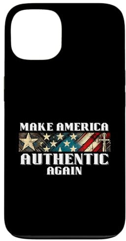 Machen Sie Amerika wieder authentisch USA Stars & Stripes Hülle für iPhone 13
