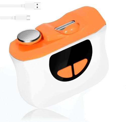 Coupe Ongle Electrique, 3 en 1 Ongle Electrique Automatique avec lumière LED, Coupe Ongle Lime Electrique, Coupe Ongles électrique avec 3 Vitesses Pour Bébés, Adultes, Personnes Âgées