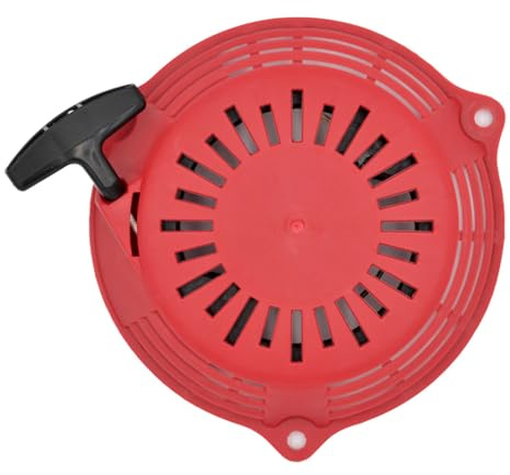 Vexilon Pièces d'accessoires de Machine tondeuse à gazon manuelle moteur essence démarreur traction recul, for les pièces d'outils jardin gcv160 Démarreur manuel de jardin