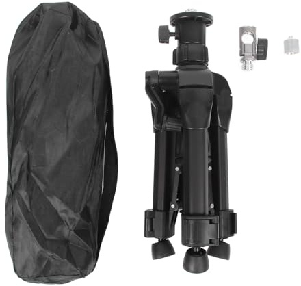Haofy Adjustable Height Leveling Tripod Durable Aluminum Alloy Stand with Bubble Level for Surveyors