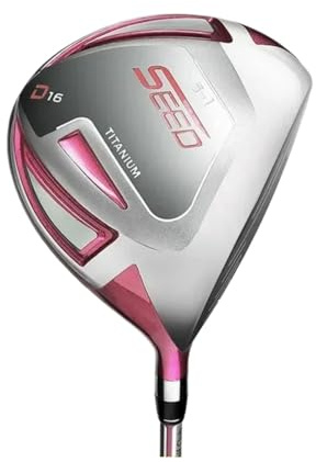 Mazza da golf per bambini in legno #1, mazza da golf in legno, 16 gradi, con albero in carbonio per destrorsi, ragazzi e ragazze giovani golfisti (altezza 135-150 cm)