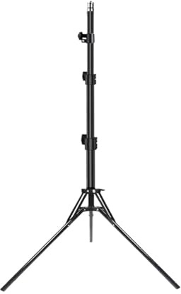 BFXXF 160 cm stativ landningstyp kamera ankare selfie ljusram metalltermometer telefonhållare (val1)