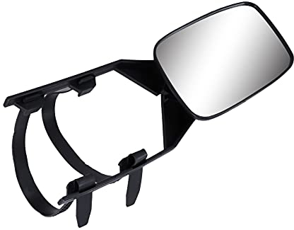 Baceyong - Specchietti retrovisori per rimorchio, Roulotte, Specchio stradale, con doppio vetro, confezione da 1