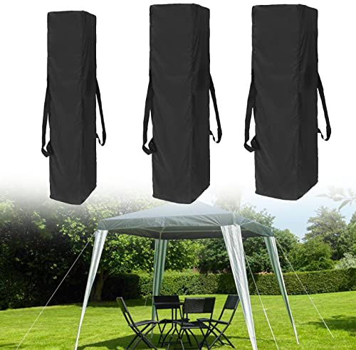Outdoor Camping Tent Storage Bag, Telescoping Awning Pole Storage Bag, 210D Waterproof Canopy Storage Bag with 2 Carry Handle, Anti-UV Pavilion Rip Proof Tent Storage Bag for Camping / Hiking (S)