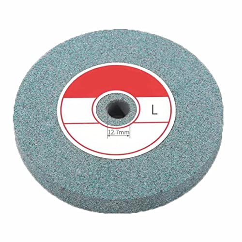 BomDog Mola per Lucidare la Mola, per Materiale Della Mola da Banco: Carburo Di Silicio, Diametro Esterno: 125 Mm, Diametro Del Foro: 12,7 Mm, Spessore: 16 Mm/a/46#