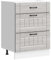 vidaXL Kitchen Base Cabinet - Grey Sonoma Engineered Wood 60x46x81.5 cm - Storage Solution with Adjustable Feet - Modern Design for Kitchens