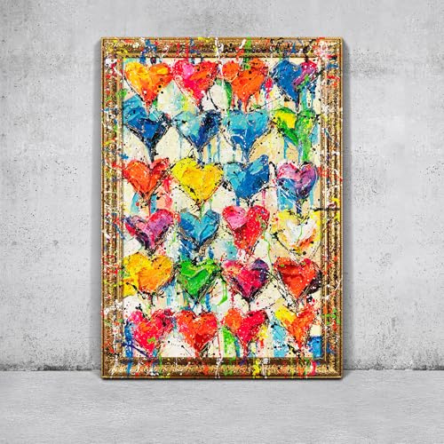 YS-Art Originalserie Abstrakt Acrylbild Schöne bunte handgemalt