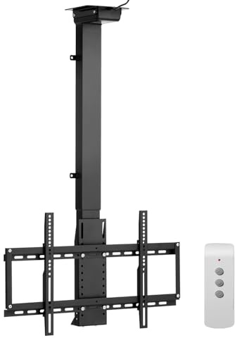 VEVOR Motoriserad TV-väggstativ, TV-stativ ram storlek 813 till 1397 mm, justerbar vikbar TV-dörrram med maximal VESA 60 x 40 cm, max belastning 54 kg