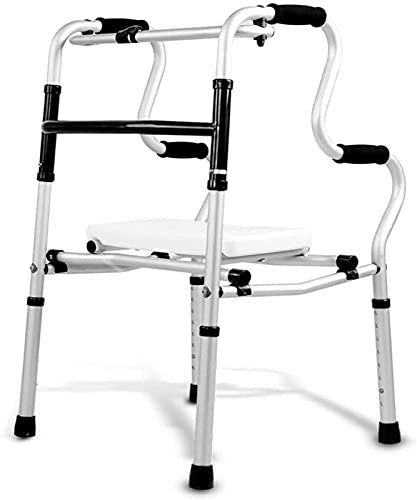 OLSKFUH Rollator Gehgestell Standard-Gehhilfe Rollator Gehhilfe Für Senioren - Gehhilfe Für Treppen Auf Und Ab Leichtgewicht Aluminium Einstellbare Mobilität Sehnsucht Nach Komfort Jubiläum