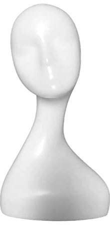 1 expositor profesional de cabeza de maniquí para auriculares, accesorios de tienda, estilo 2