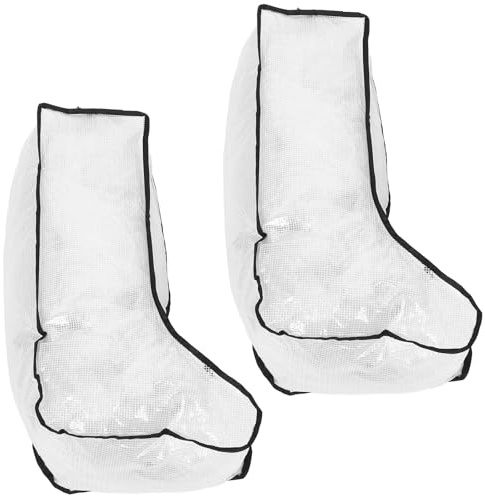 OSALADI 2 Bolsas para Guardar Botas Altas Cremallera, Portátiles, Impermeables y Anti Polvo, Organizador de Botas de Viaje Reutilizable para Almacenamiento en Casa y Maleta