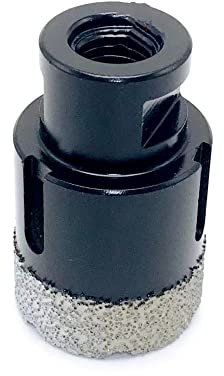M14 Thread Dry Vacuum Brazed Diamond Drilling Core Bit Porcelain Tile Drill Bits Marble Stone Masonry Hole Saw For Angle Grinder,20mm