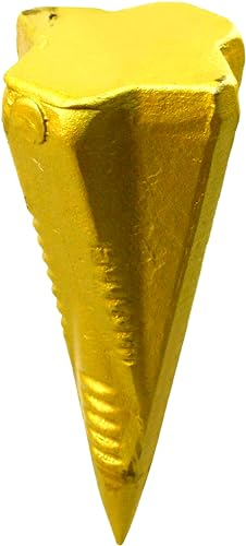 Unibos Heavy Duty 1.6kg Wood Log Splitter Diamond Shaped 4 Sided Wood Splitting Wedge Softwood Firewood Logs Wood Burners, Stoves, Log Wedge New