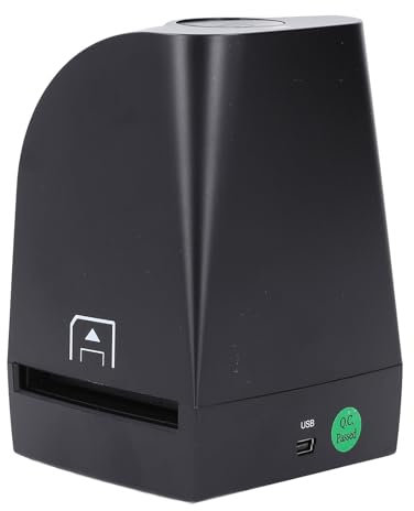 Negativi Film e Slide Digitizer, 8MP USB Digital Film Scanner per 35mm 135mm Colore Negativo Film Nero Diapositive Bianco, Foto Negativo Convertitore a Digitale