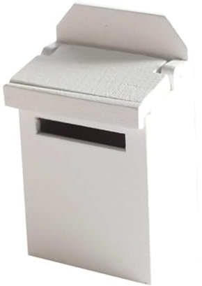 Gadpiparty 2pezzi Mini Mailbox Miniaturizzato Accessorio Per e Idea Per Appassionati Miniature