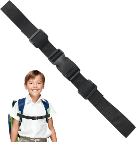 Fascia toracica regolabile per zaino, cinghia toracica regolabile per zaino - Cintura toracica per zaino con fibbia da viaggio,Elegante cinghia toracica di ricambio per zaino in spalla, campeggio, esc
