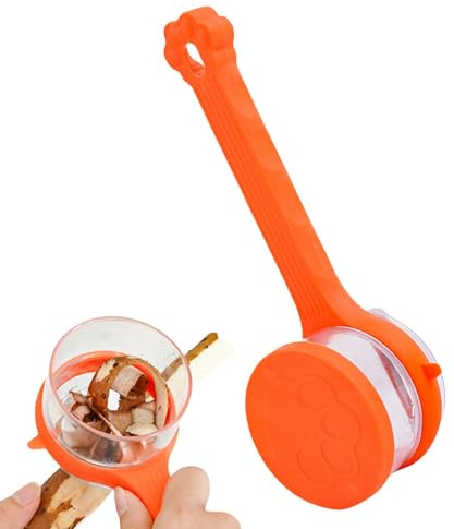 Peesers da cucina con contenitore - Schaler con contenitore, pelapatate manuale di carota | Pelapatate multifunzione frutta e verdura, pelapatate manuale di patate, pelapatate