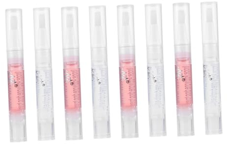 CALLARON 8piezas Esmalte De Borde De Uñas Unidades Aceite Revitalizador De Cutículas Para Reparar El Esmalte De Uñas Aceite Nutritivo Para Pluma Hidratante Para Manicura