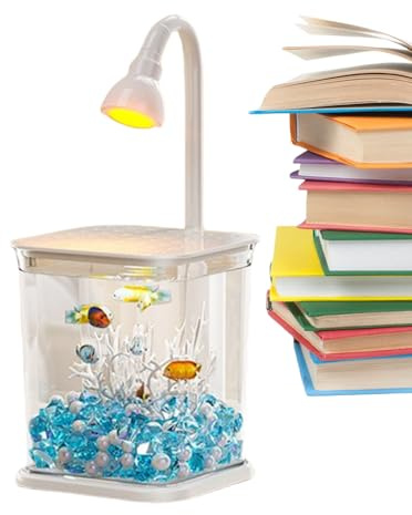 Betta Akvarium Små Akvarier med Bakgrundsbelysning