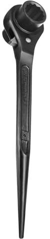 QUARKZMAN 34mm x 36mm Ratschenschlüssel, CR-V Ringratschenschlüssel 12-Punkt Doppelendiger Stecknuss Ratsche Podger Schlosser Werkzeug für Auto Reparatur Mechanische Wartung