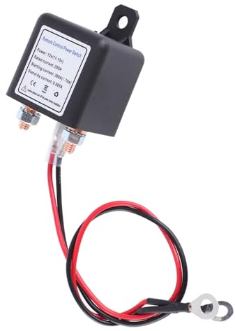 Ferngesteuerter Batterie-Trennschalter für Auto, 12V 200A, Kupferterminal, 48,78m Reichweite, Notausschalter mit Fernbedienung