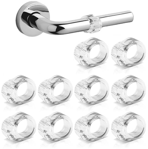 Türstopper klinke türklinkenpuffer türgriff schutz door stopper,10 Stück türstopper gummi türdämpfer türstopper wand gummipuffer Türpuffer Wandschutz als Türstopper für Türklinken gegen Türanschlag