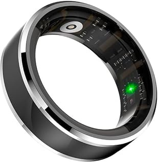 Smart Ring Cool Health + Base Powerbank (salute, sport, sonno), taglia 21 mm