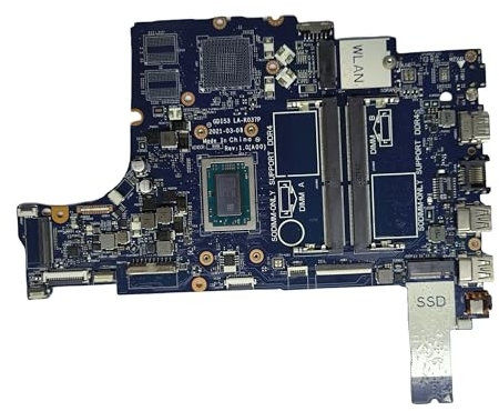 GDI53 LA-K037P Carte mère de rechange pour ordinateur portable Dell Inspiron 3505 Processeur Ryzen 5 3500U 05C6F9 5C6F9