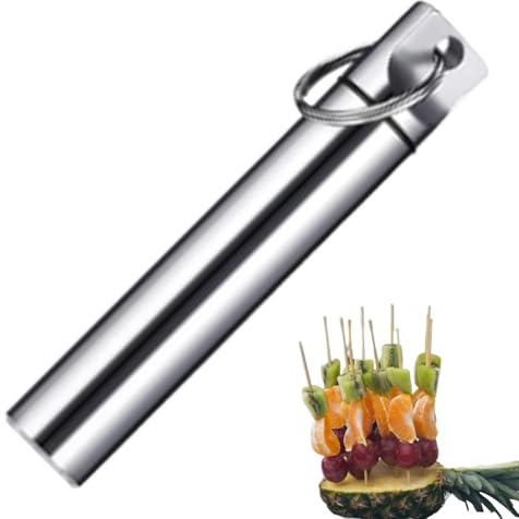 Dentals-Distributeur de bosselures de poche élégantes, mini conteneur rechargeable | Tube de rangement de voyage, organisateur en métal compact, boîte à sacs fins, accessoire portable